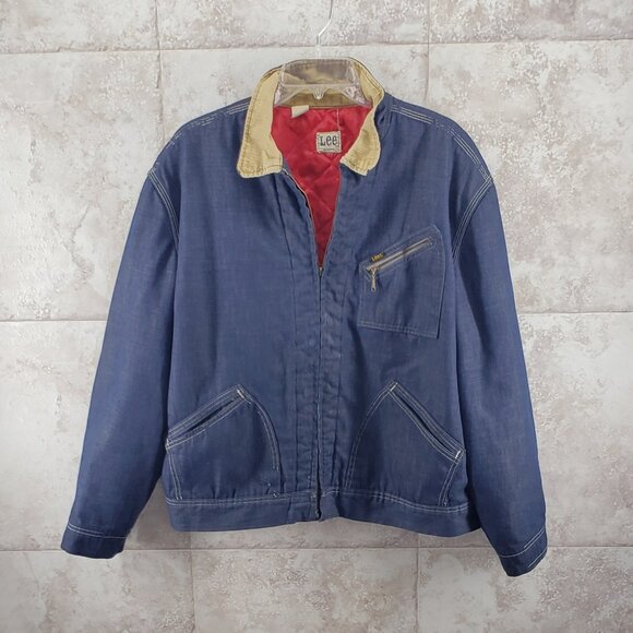 ジャケット・アウター 60's-70's Lee 91-J DenimCoverall USA ジャケット・アウター 60's-70's Lee 91-J DenimCoverall USA LEE